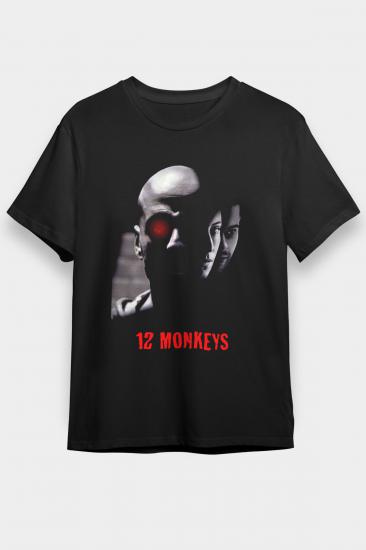 12 Monkeys T shirt,Movie , Tv and Games Tshirt