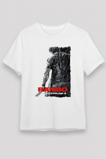 Rambo  T shirt,Movie , Tv and Games Tshirt 01