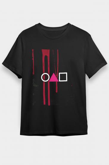 Squid Game T shirt,Movie , Tv and Games Tshirt /