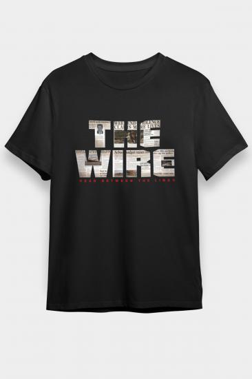 The Wire T shirt,Movie , Tv and Games Tshirt /