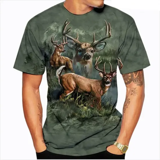 Deers Wildlife Tshirt   /