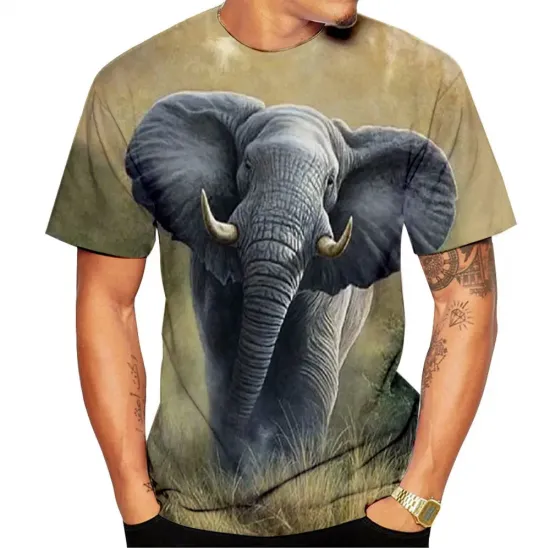 Elephant Wildlife Tshirt  /