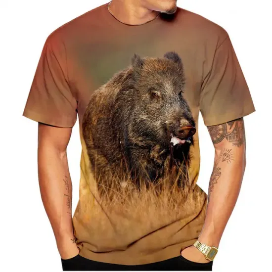 Wild Boar Wildlife Tshirt   /