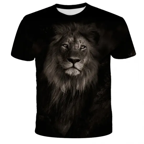Lion Wildlife Tshirt   /