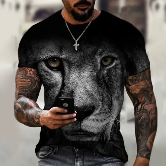 Lion Wildlife Tshirt