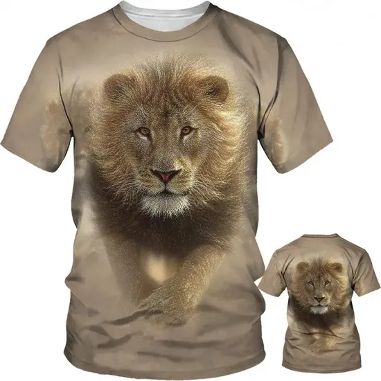 Lion Wildlife Tshirt   /