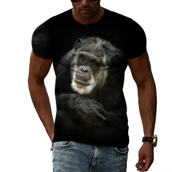 Monkey Wildlife Tshirt