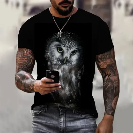 Owl Wildlife Tshirt  /