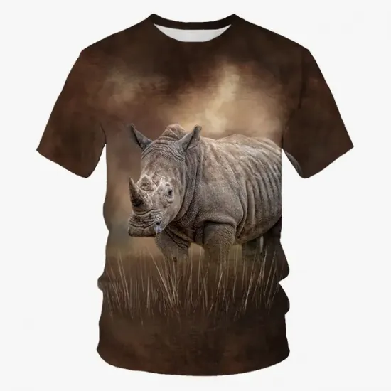Rhino Wildlife Tshirt