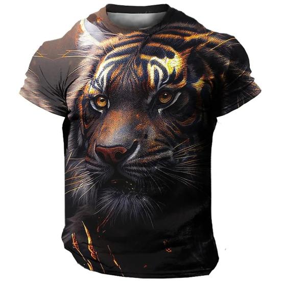 Lion Awaiting Wildlife T shirt  /
