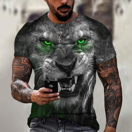 Lion Wildlife T shirt  /
