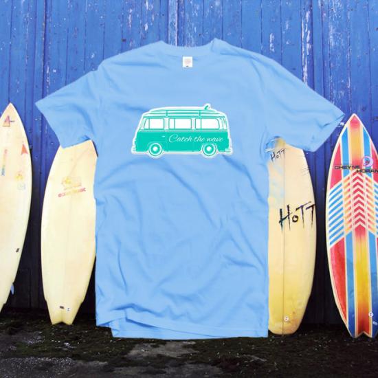 Catch the wave,Beach ,summer,ocean Unisex Classic tshirt/