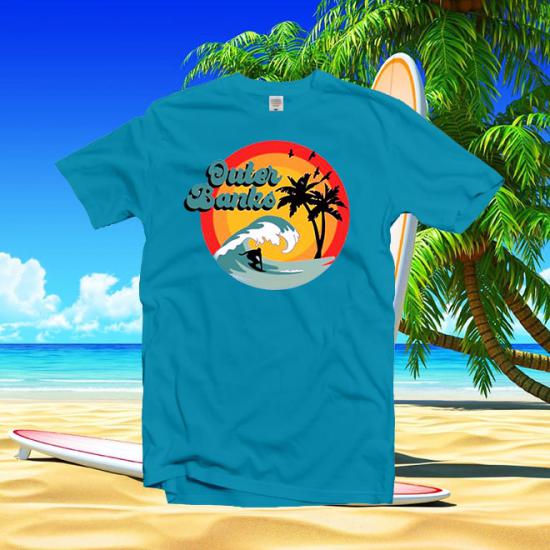 Outher Banks,Beach ,summer,ocean Unisex Classic tshirt/