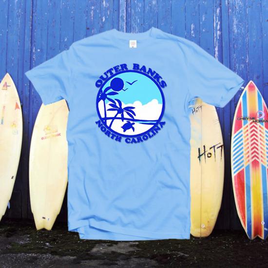 Outher Banks,North Carolina,Beach ,summer,ocean Unisex Classic tshirt/