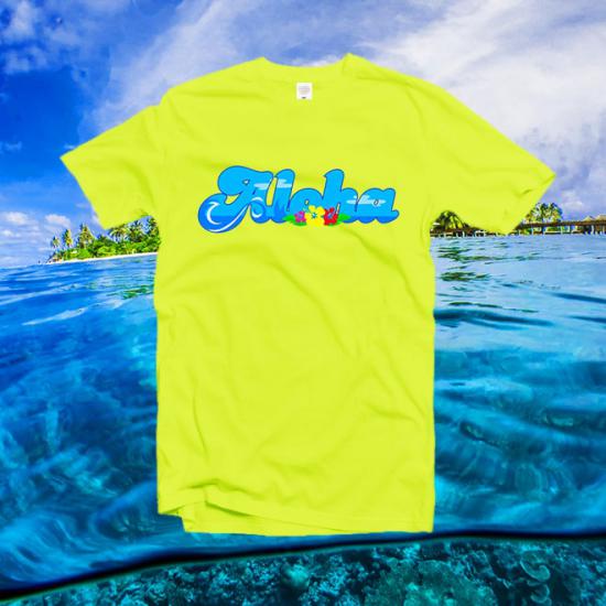 Hawaii aloha art,Beach ,summer,ocean Unisex Classic tshirt