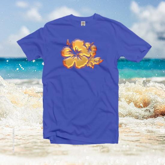Kauai Hawaii Rose,Beach ,summer,ocean Unisex Classic tshirt