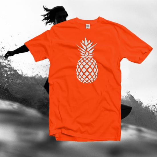 Pineapple Hawaiian,Beach ,summer,ocean Unisex Classic tshirt