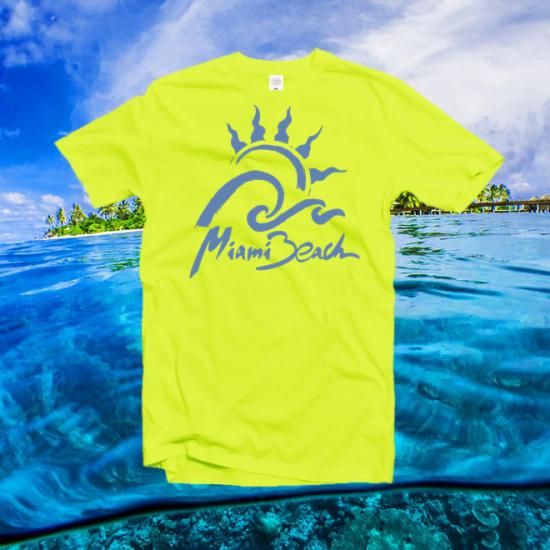 South Beach ,MiamiBeach,Beach ,summer,ocean Unisex Classic tshirt/
