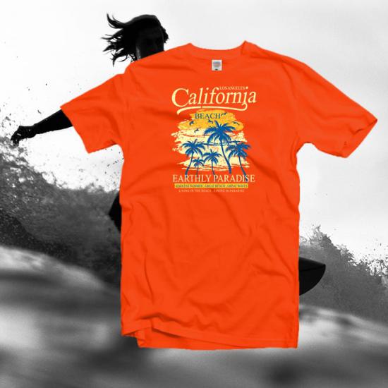 California Beach,Beach ,summer,ocean Unisex Classic tshirt/