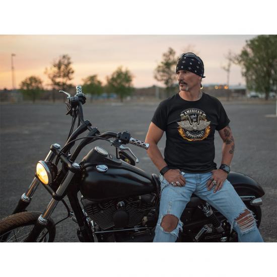 American Motorcycles Wheels of Fire Tshirt/