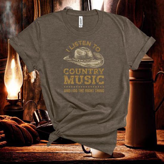 Listen to country music Country Music Tshirt/