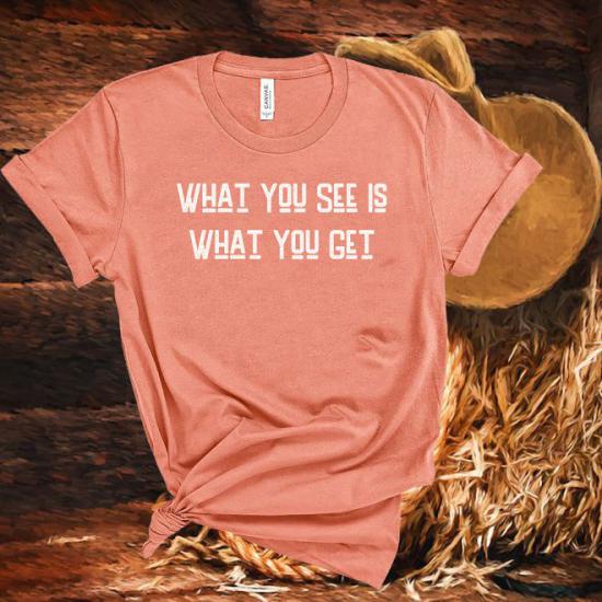 Luke Combs,What You See Is What You Get Tshirt/