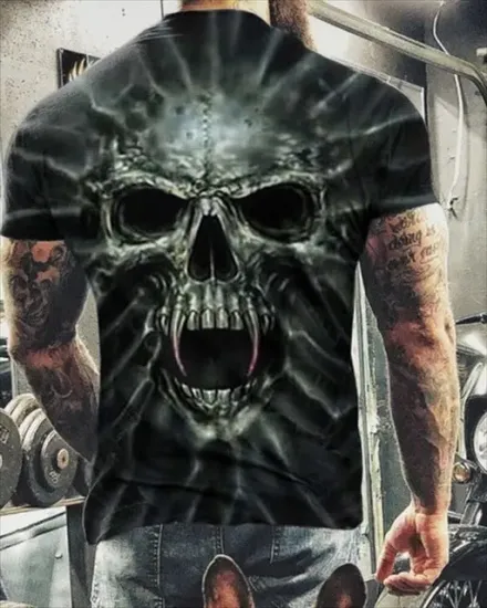 Angry Skull Tshirt/