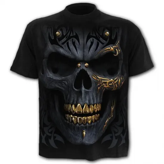 Black Gold,Gothic Tshirt/