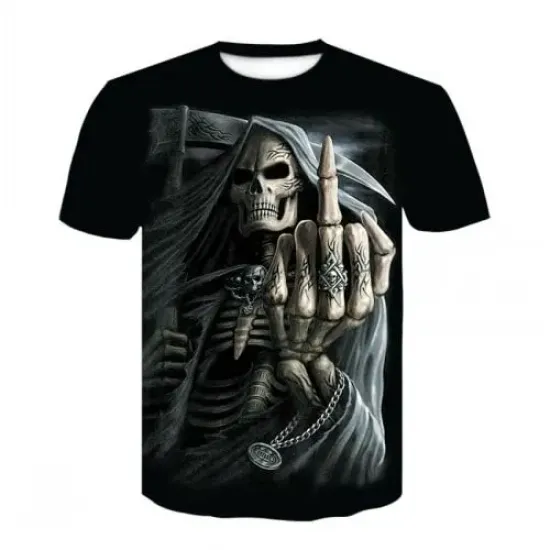 Bone Finger,Gothic Tshirt