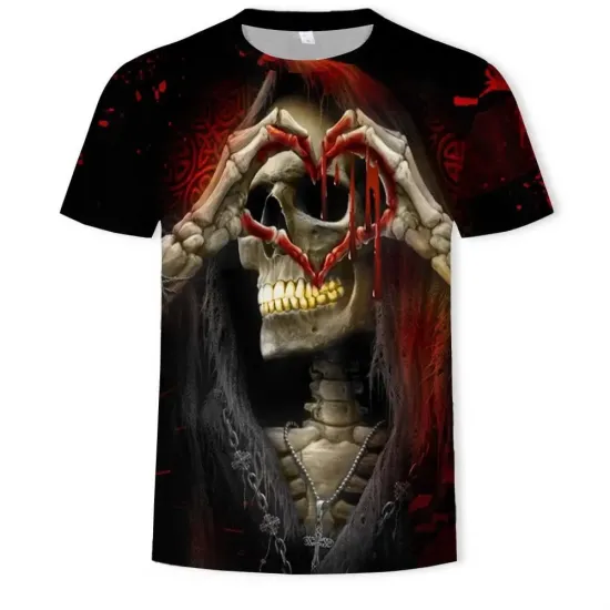 Dark Love Bloody,Gothic Tshirt/