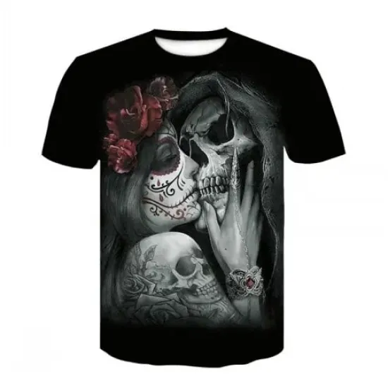 Dead Kiss,Gothic Tshirt/