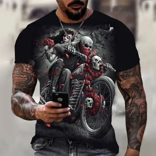 Dotd Bikers,Gothic Tshirt