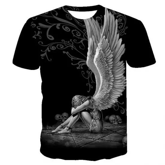 Enslaved Angel,Gothic Tshirt/