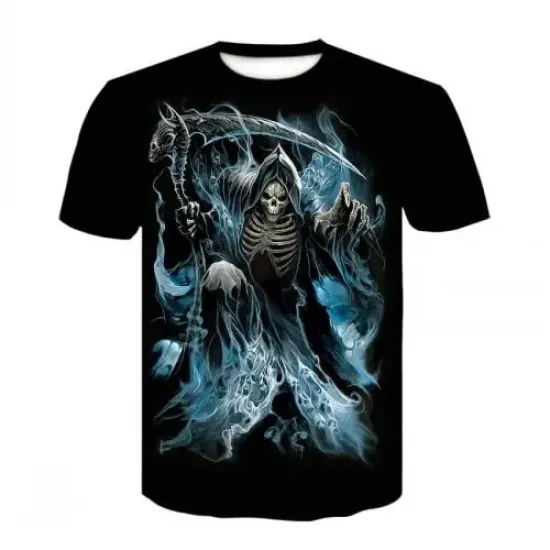 Ghost Reaper,Gothic Tshirt/