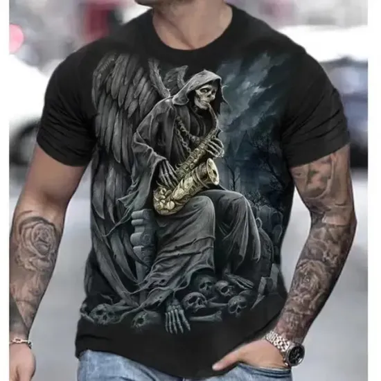 Reaper Blues,Gothic Tshirt/