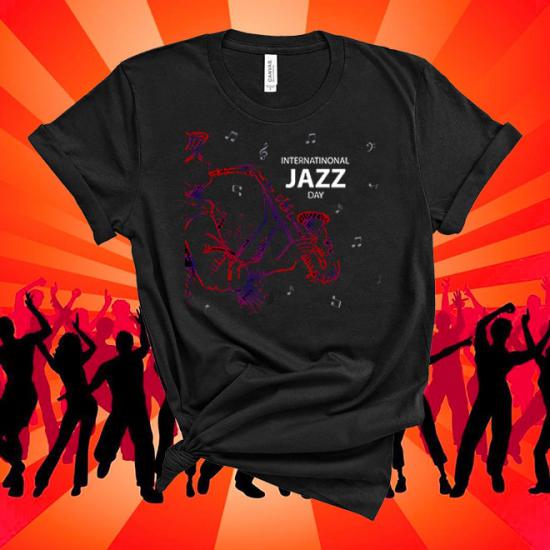 International Jazz Day Music T shirt/