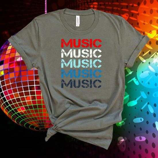 Music Classic Vintage Retro Music T shirt