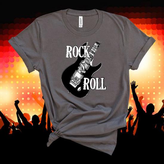 Rock n Roll Guitar Music T shirt/