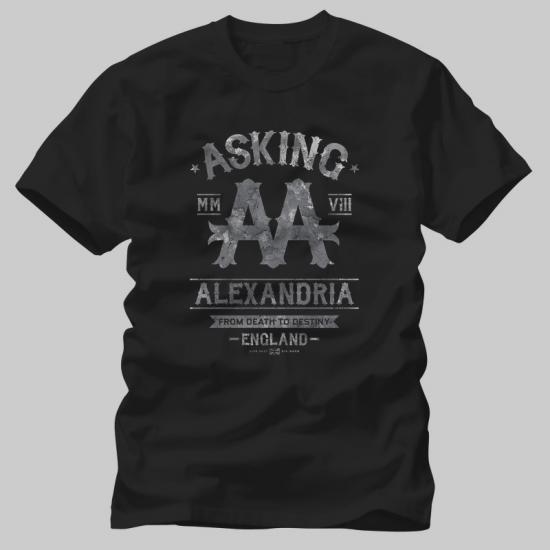 Asking Alexandria,Black Label Tshirt/