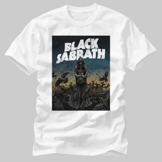 Black Sabbath,The End Crow,Music Tshirt/