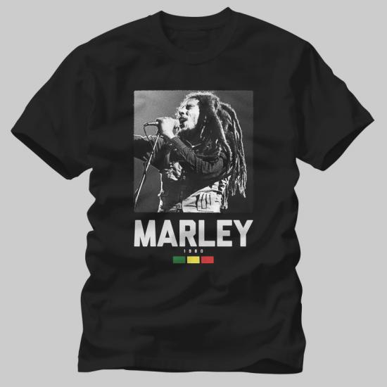 Bob Marley,Corcert Caption Tshirt/