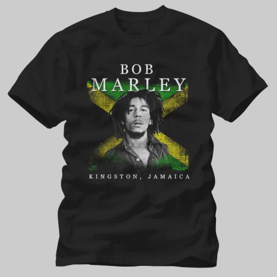 Bob Marley,Kingston Jamaica Tshirt/
