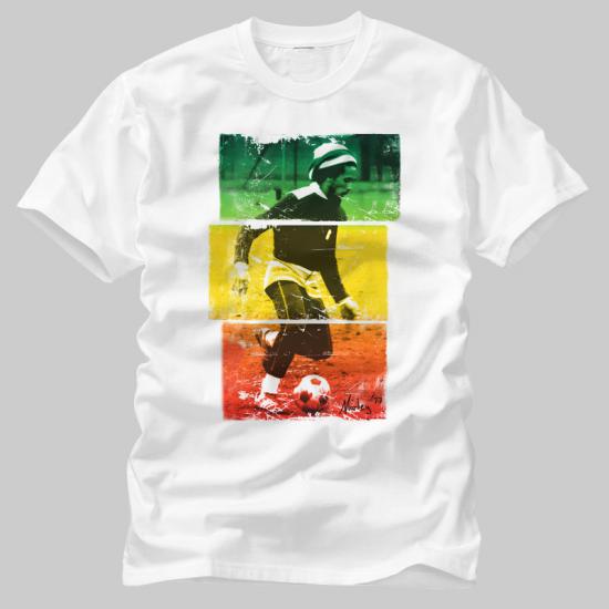 Bob Marley,Rasta Soccer Tshirt