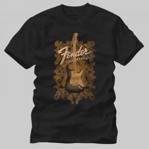 Fender Stratocaster Classic Guitars Tshirt