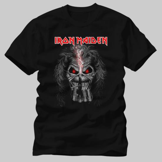 Iron Maiden,Eddie Candle Finger Tshirt/