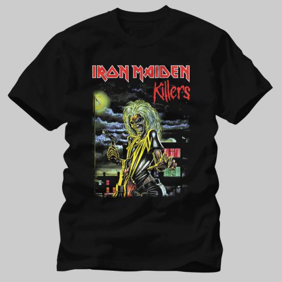 Iron Maiden,Killers,Music Tshirt