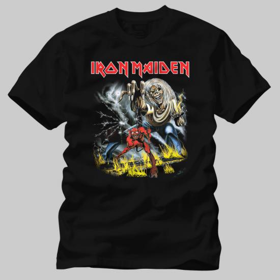Iron Maiden,Number Of The Beast,Music Tshirt