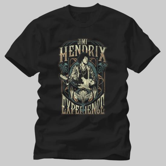 Jimi Hendrix,Art Nouveau Tshirt