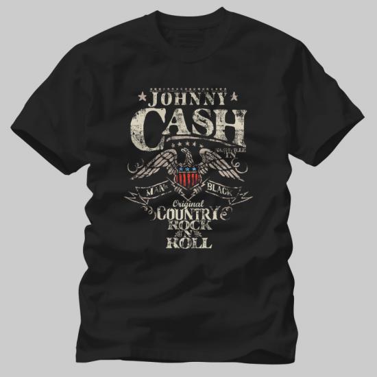 Johnny Cash,Rock N Roll Tshirt