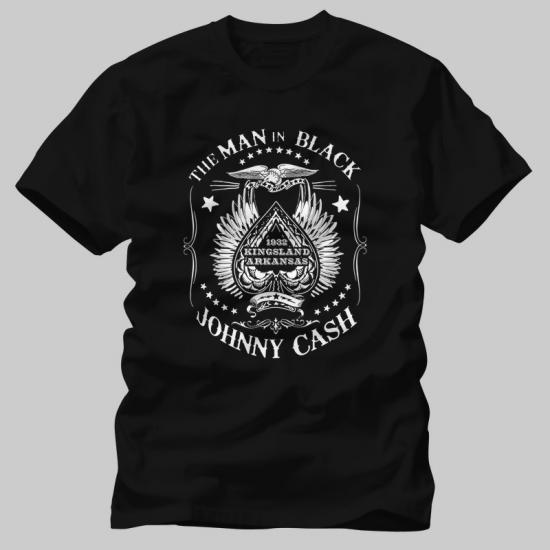 Johnny Cash,The Man In Black Tshirt/